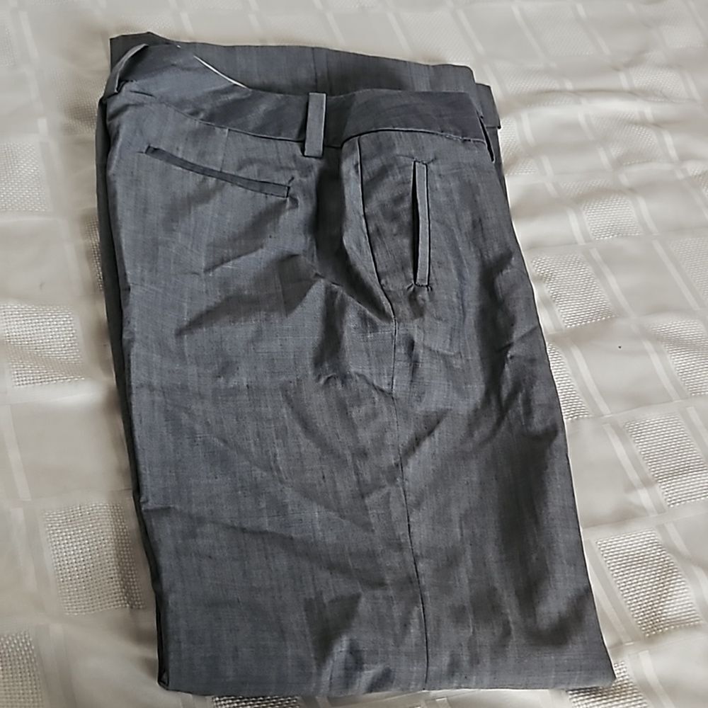 Banana Republic Women's Mid-Rise Flared Pants Gray Size 0 - Picture 15 of 16